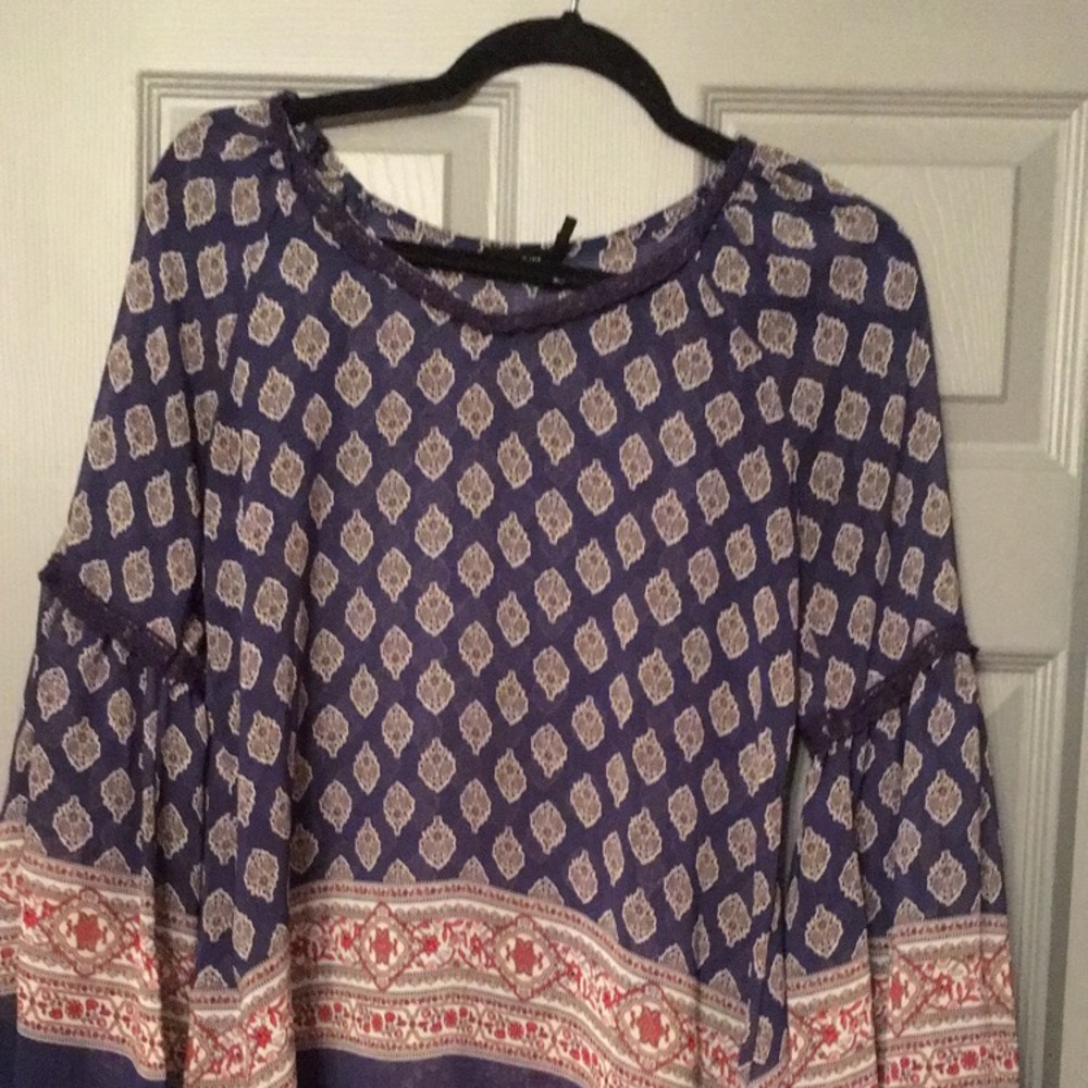 Printed blouse
